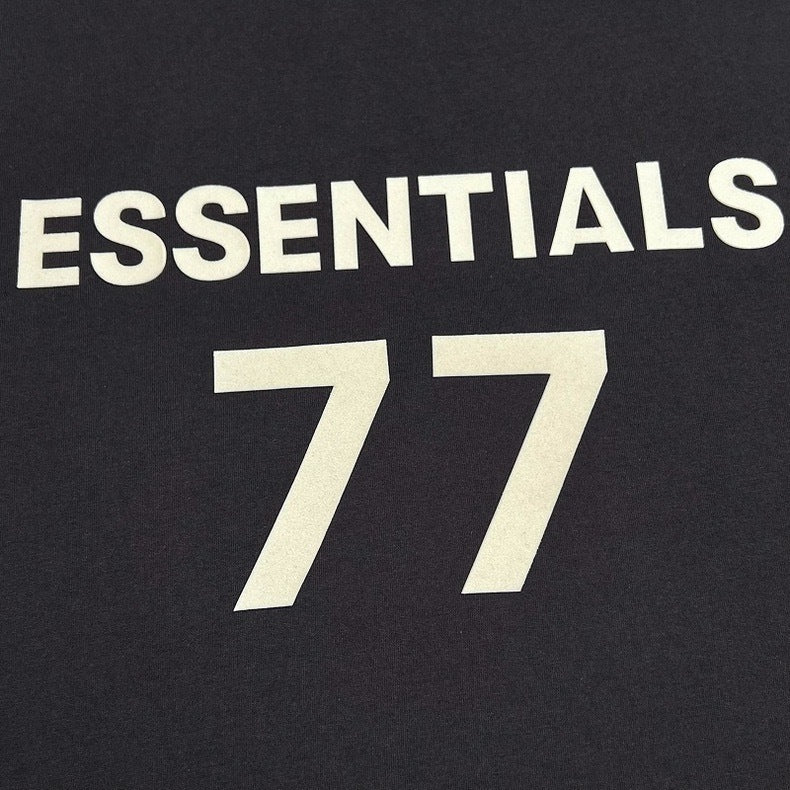 AMBERELLE 77 Graphic Short Sleeve Tee in black