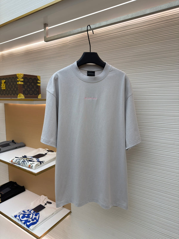 BACK 字母刺繡短袖