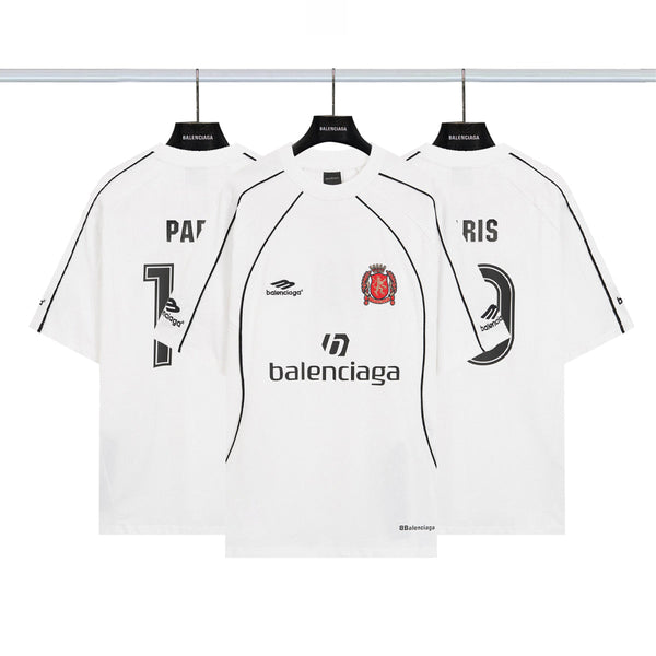 足球10號巴黎限定曼聯球服短袖 白色 DX103