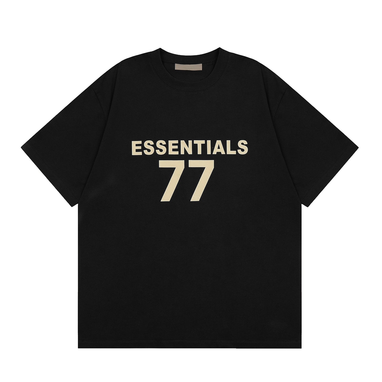 AMBERELLE 77 Graphic Short Sleeve Tee in beige