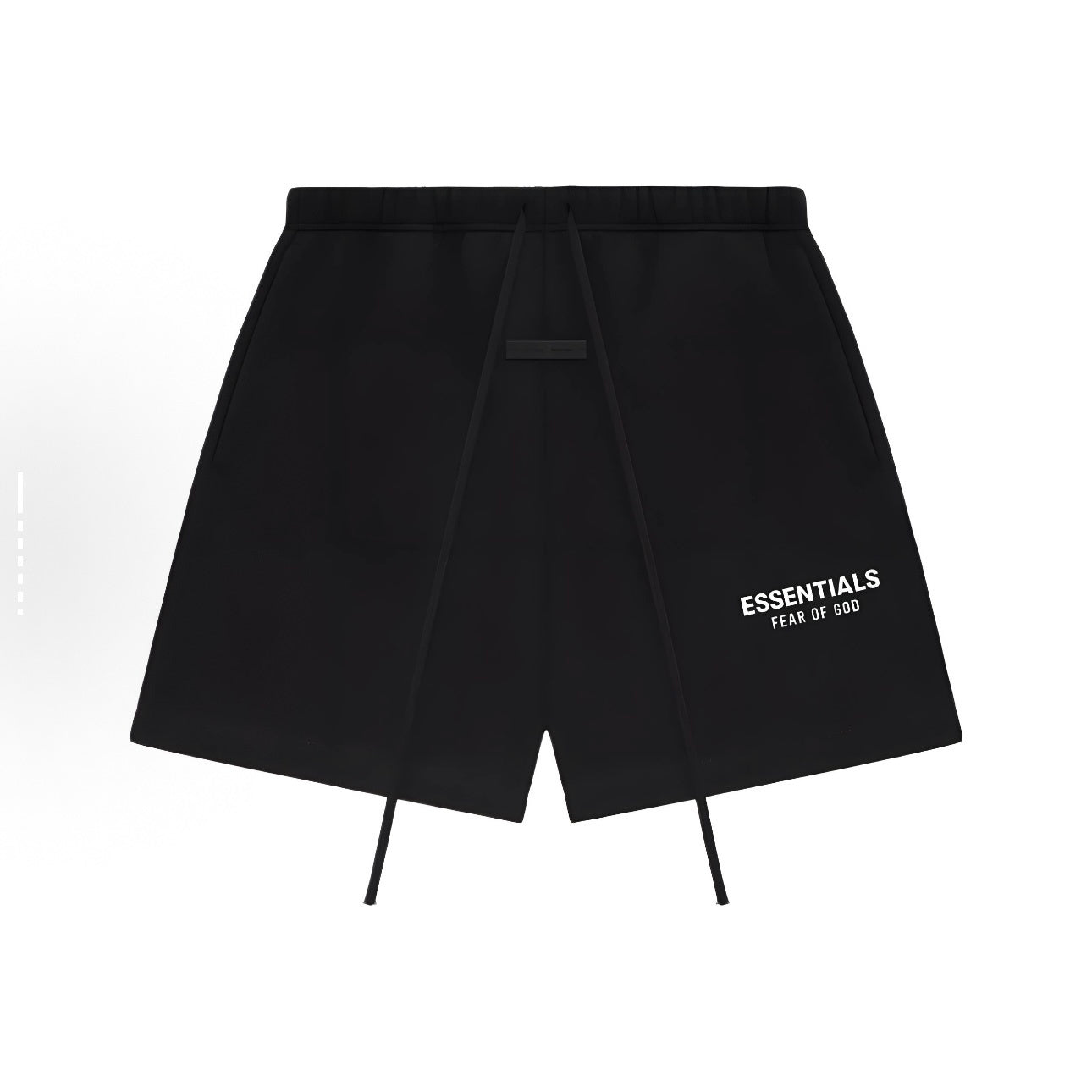AMBERELLE Classic Logo Fleece Sweatshorts in black