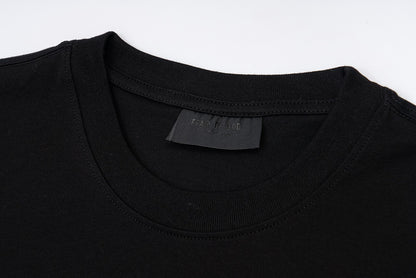 AMBERELLE Number 7 Graphic Short Sleeve Tee in black