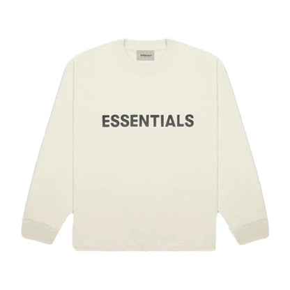 AMBERELLE Core Logo Long Sleeve Tee in gray