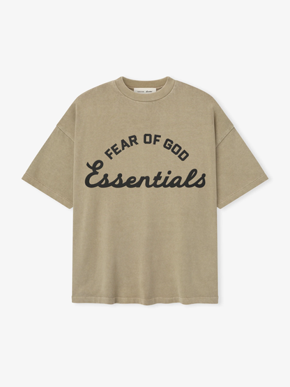 AMBERELLE Training 90s Oversized T-Shirt in light heather grey
