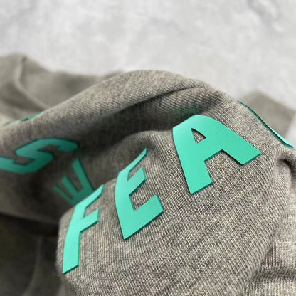 AMBERELLE Arc Logo Oversized T-Shirt in green