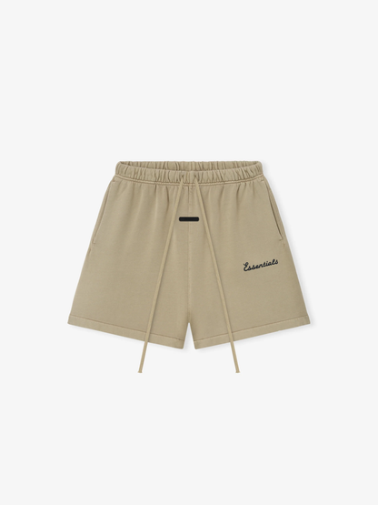 AMBERELLE Training Classic Sweatshort in dark taupe
