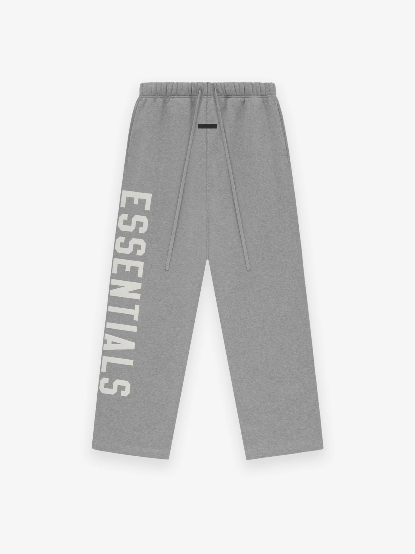 AMBERELLE Vertical Logo Wide-Leg Sweatpants in black