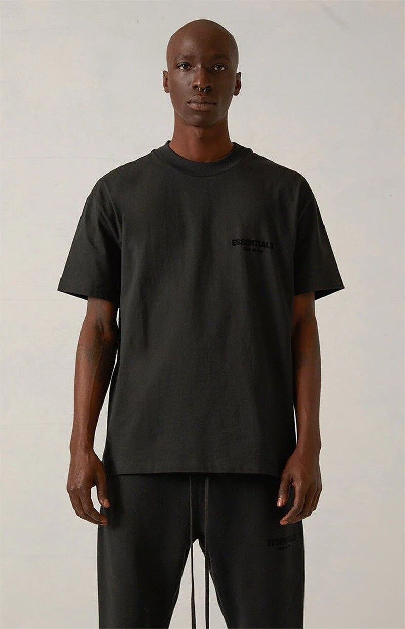 AMBERELLE Core Back Logo Oversized T-Shirt in gray