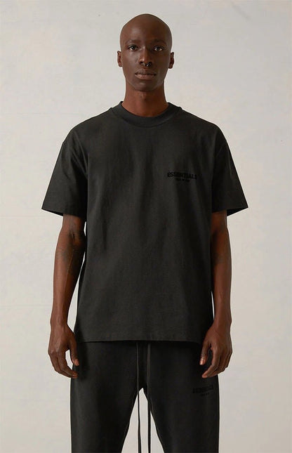 AMBERELLE Core Back Logo Oversized T-Shirt in gray