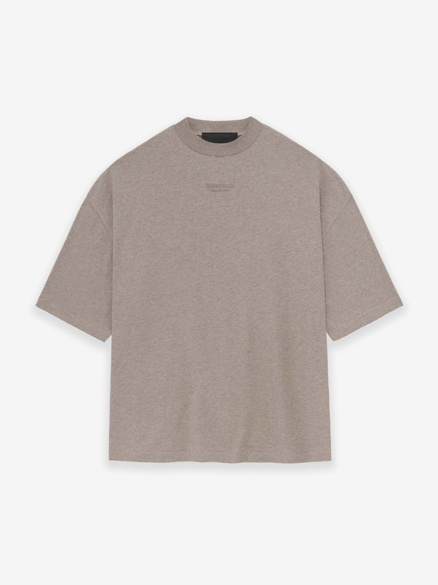 AMBERELLE Tonal Micro Logo Oversized T-Shirt in black