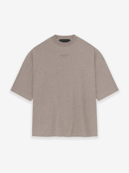 AMBERELLE Tonal Micro Logo Oversized T-Shirt in black