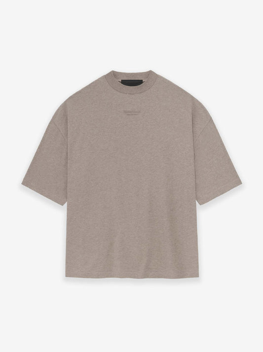 AMBERELLE Tonal Micro Logo Oversized T-Shirt in black
