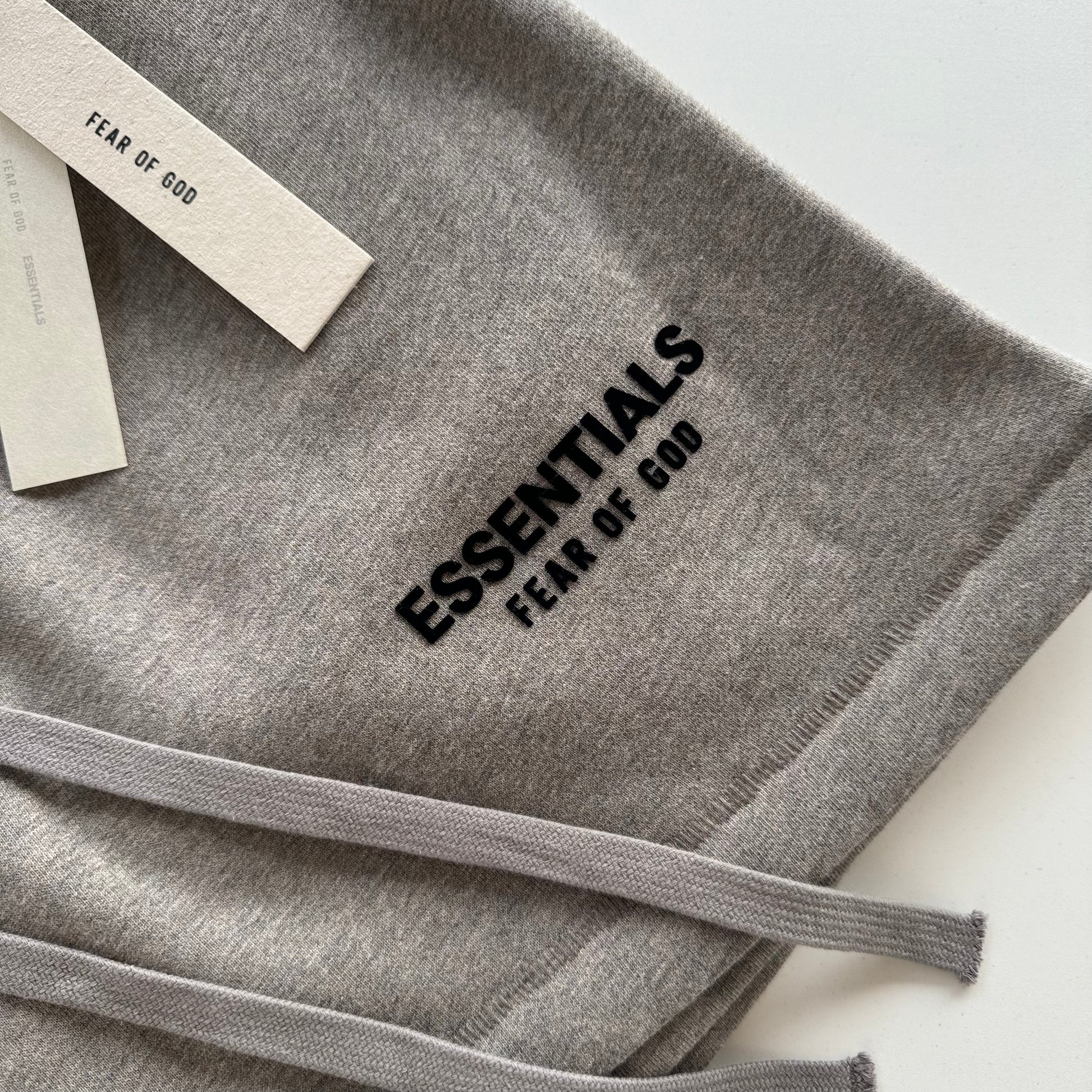 AMBERELLE Classic Logo Fleece Sweatshorts in gray