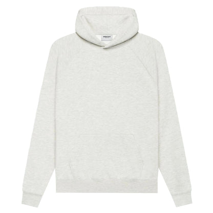 AMBERELLE 21FW Back Logo Fleece Hoodie in cream