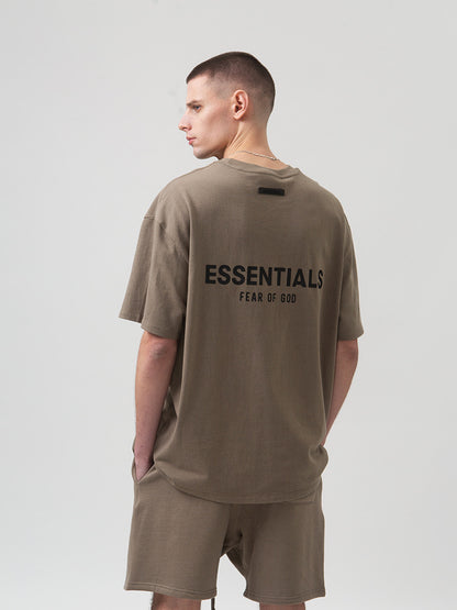 AMBERELLE Back Logo Oversized T-Shirt in black