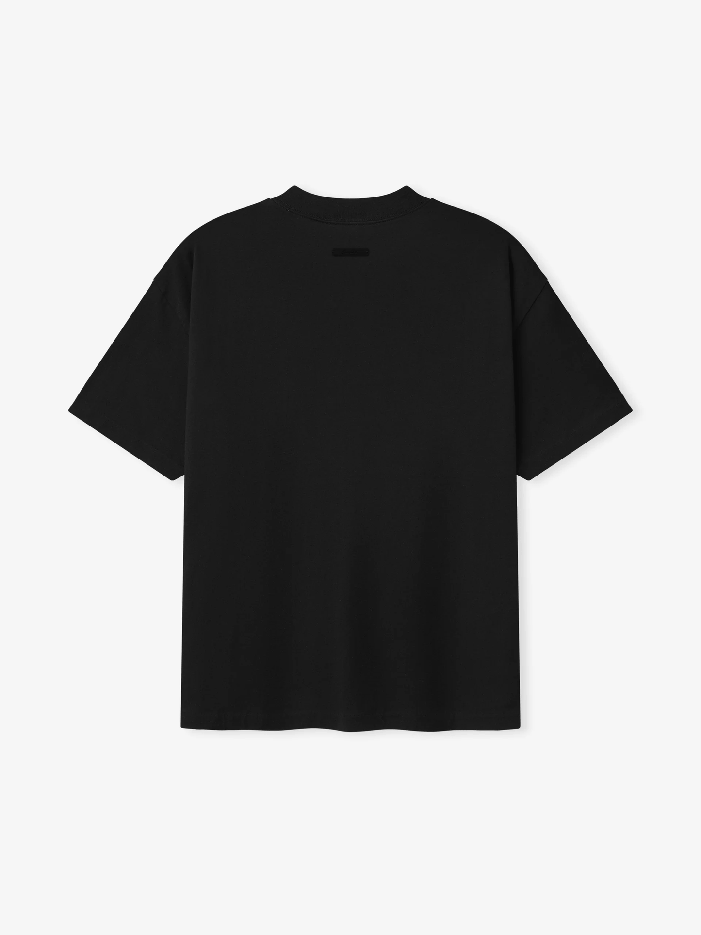 AMBERELLE SS26 Classic Micro Logo T-Shirt in black