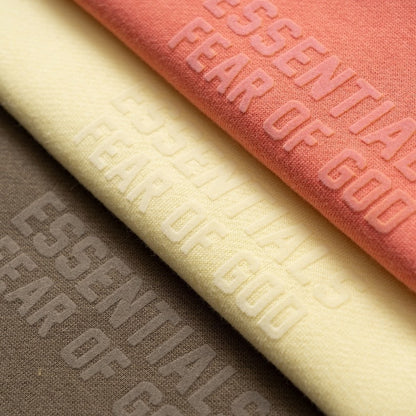 AMBERELLE Double Bar Fleece Joggers in cream