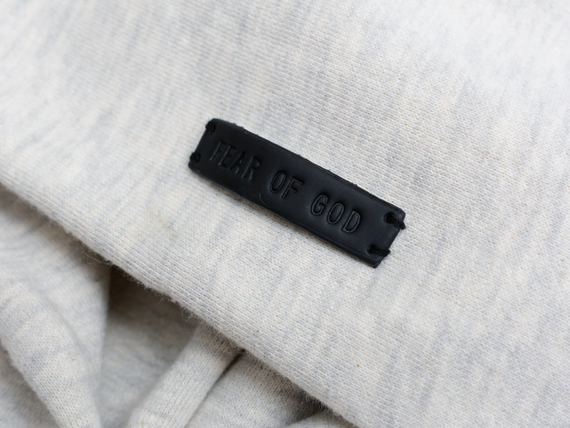 AMBERELLE Oversized Varsity Letter Fleece Hoodie hoodie