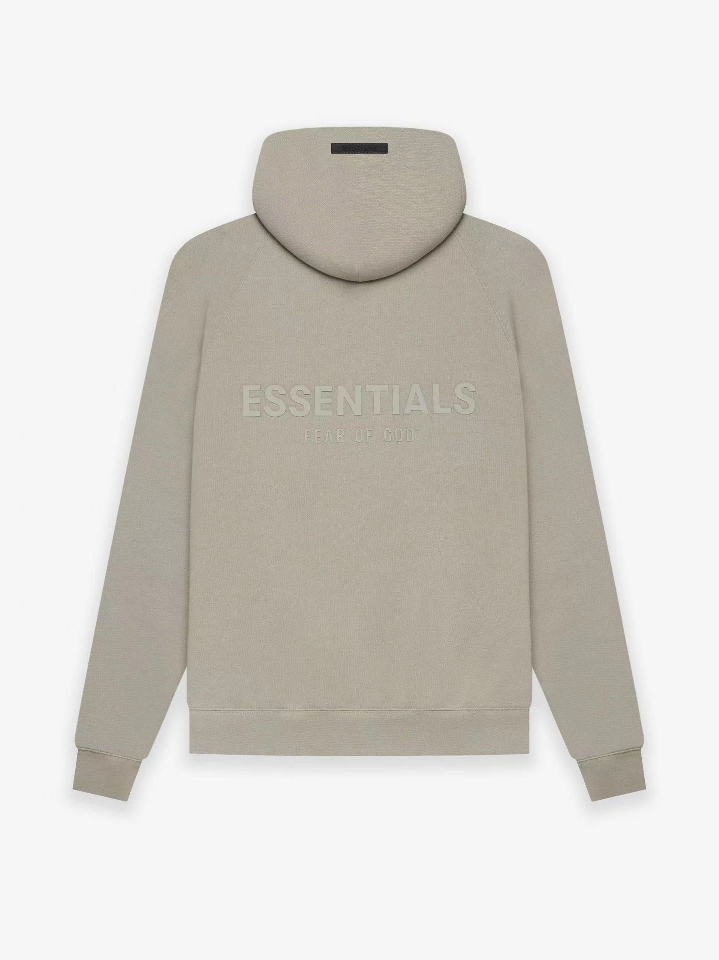 AMBERELLE Back Logo Fleece Pullover Hoodie in black