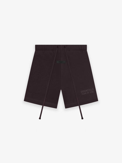 AMBERELLE Core Logo Fleece Sweatshorts in orange