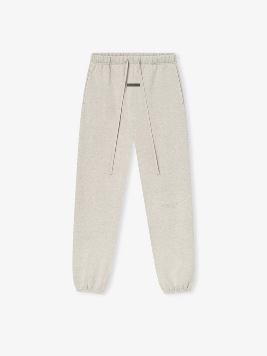 AMBERELLE Vintage Fleece Jogger Sweatpants in cream