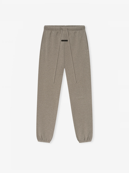 AMBERELLE Vintage Fleece Jogger Sweatpants in cream