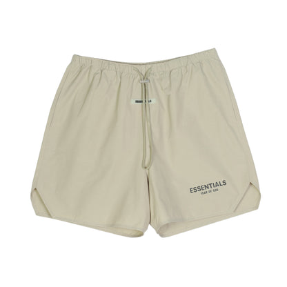 AMBERELLE Lightweight Logo Utility Shorts in black
