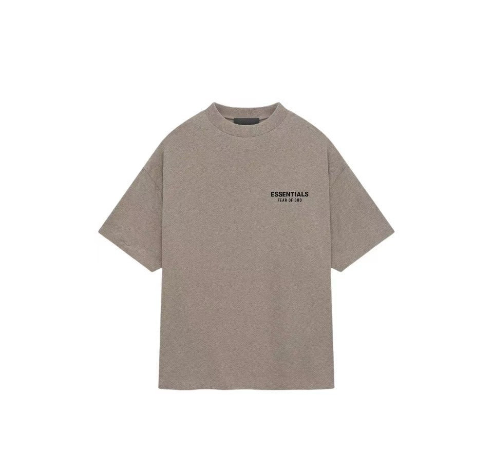 AMBERELLE Holiday Back Logo Short Sleeve Tee in black