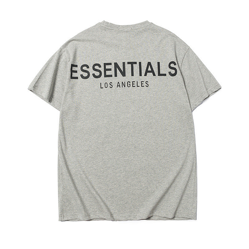 AMBERELLE Reflective Los Angeles Back Print T-Shirt in white