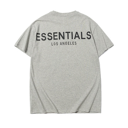 AMBERELLE Reflective Los Angeles Back Print T-Shirt in white