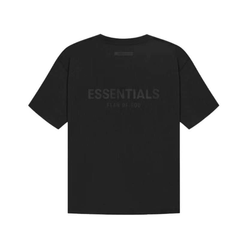 AMBERELLE 21SS Silicone Logo T-Shirt in black
