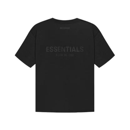 AMBERELLE 21SS Silicone Logo T-Shirt in black