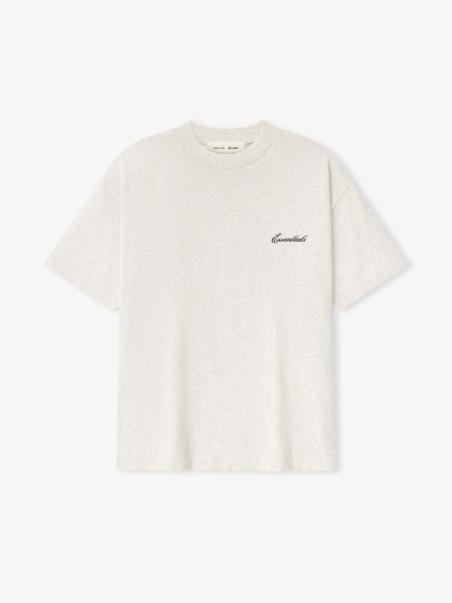 AMBERELLE SS26 Classic Micro Logo T-Shirt in black
