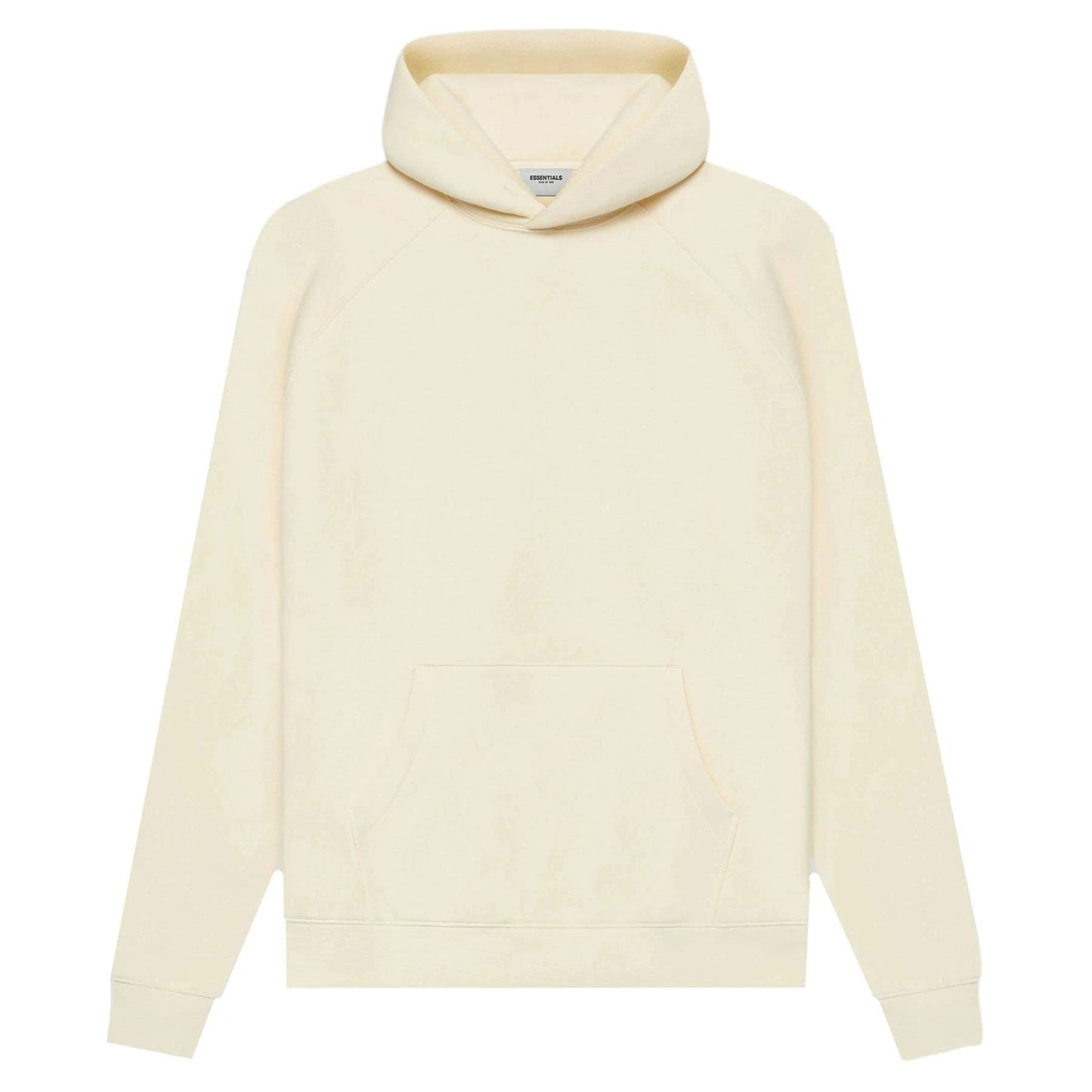 AMBERELLE 21FW Back Logo Fleece Hoodie in cream