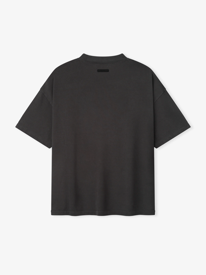 AMBERELLE Campus 90s Oversized T-Shirt in black