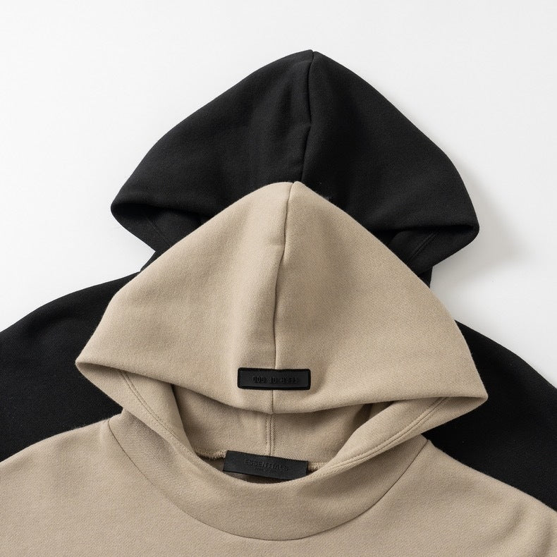 AMBERELLE Arched Logo Fleece Hoodie hoodie