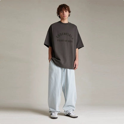 AMBERELLE Arc Logo Oversized T-Shirt in green