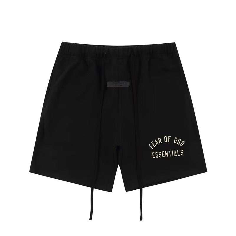 AMBERELLE Campus Micro Logo Sweatshorts in black