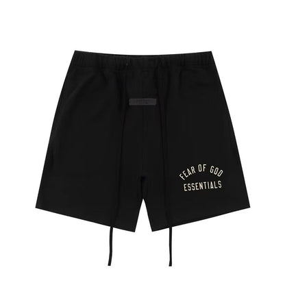 AMBERELLE Campus Micro Logo Sweatshorts in black
