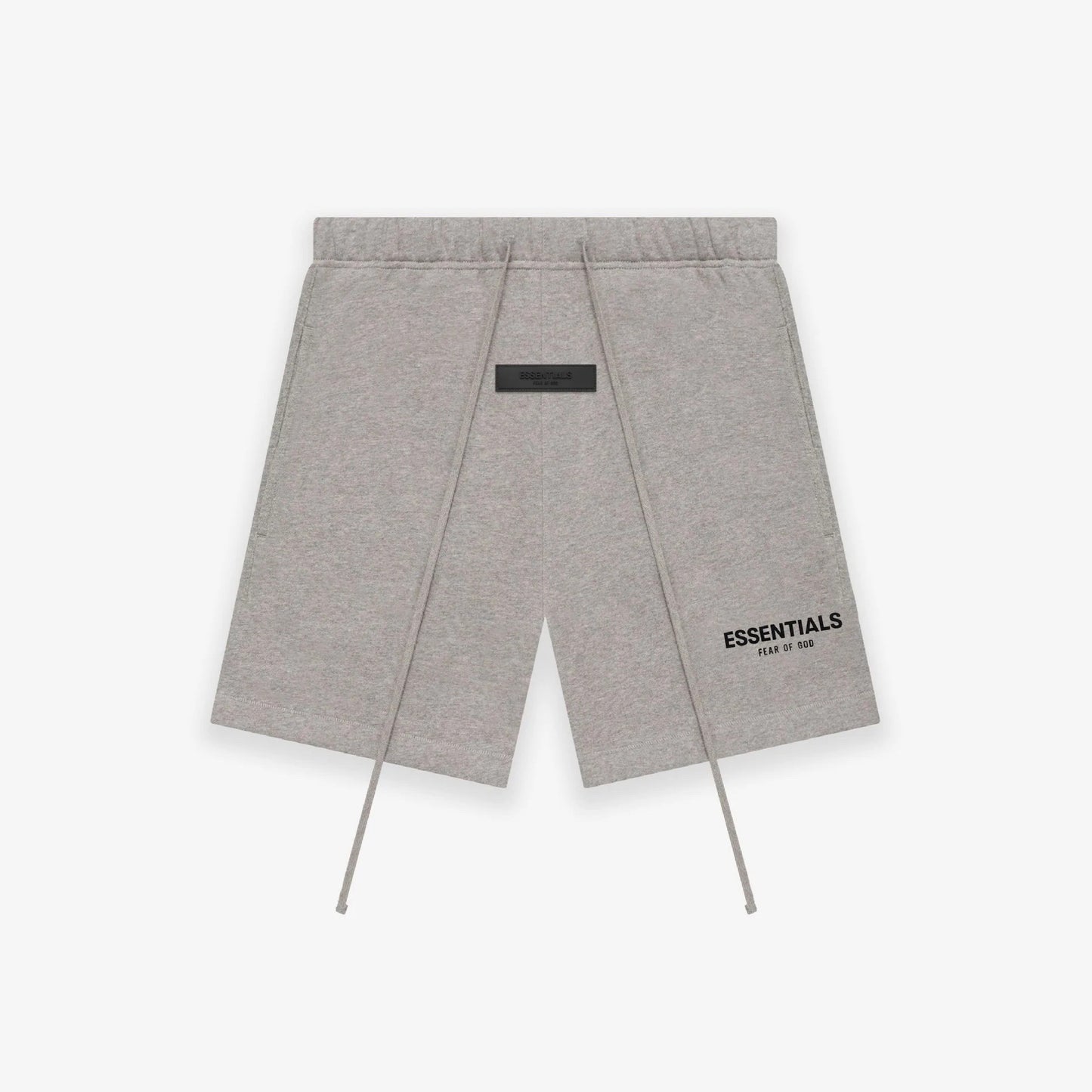 AMBERELLE Heavy Fleece Logo Sweatshorts in cream