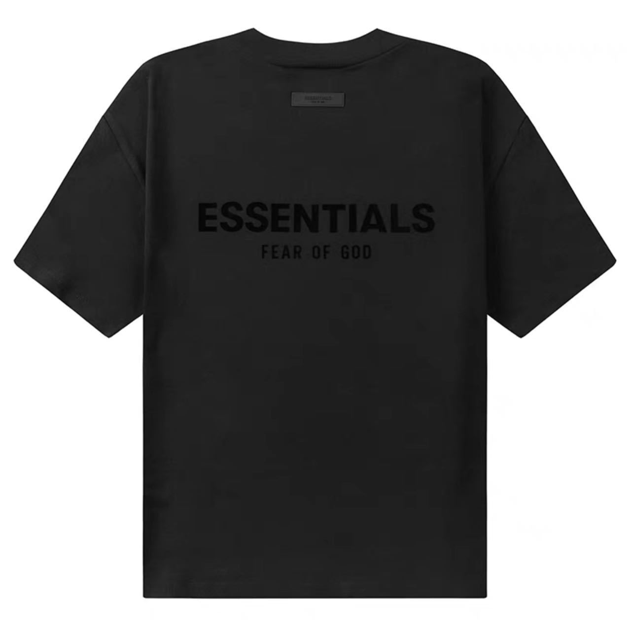 AMBERELLE Flocked Logo Oversized T-Shirt in cream