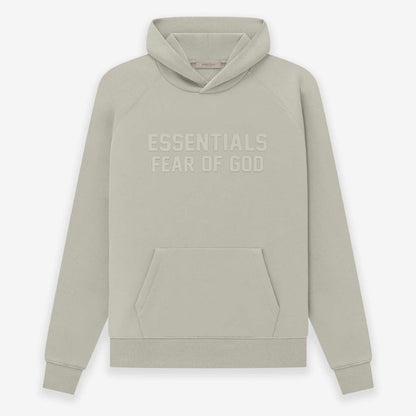 AMBERELLE FW23 Tonal Logo Fleece Hoodie in brown