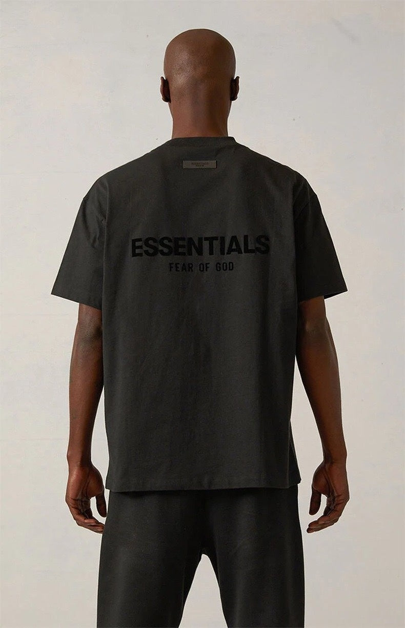 AMBERELLE Core Back Logo Oversized T-Shirt in black