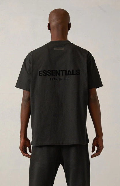 AMBERELLE Core Back Logo Oversized T-Shirt in black