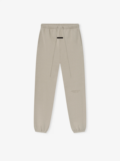 AMBERELLE Vintage Fleece Jogger Sweatpants in dark taupe
