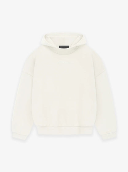 AMBERELLE FW23 Minimal Logo Fleece Hoodie in black