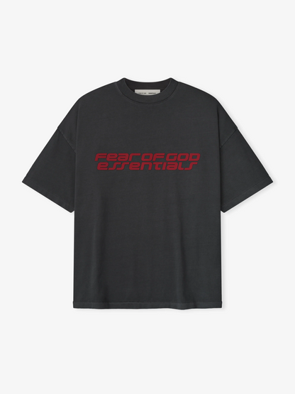 AMBERELLE 90s Graphic Oversized T-Shirt in blackblue