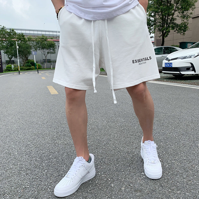 AMBERELLE Relaxed Fleece Sweatshorts in green