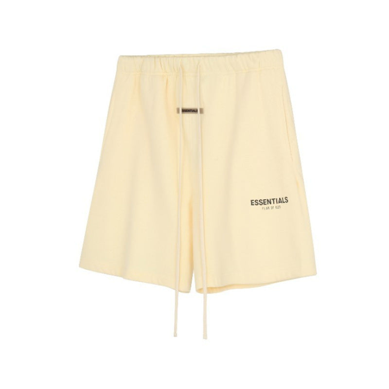AMBERELLE Relaxed Fleece Sweatshorts in black