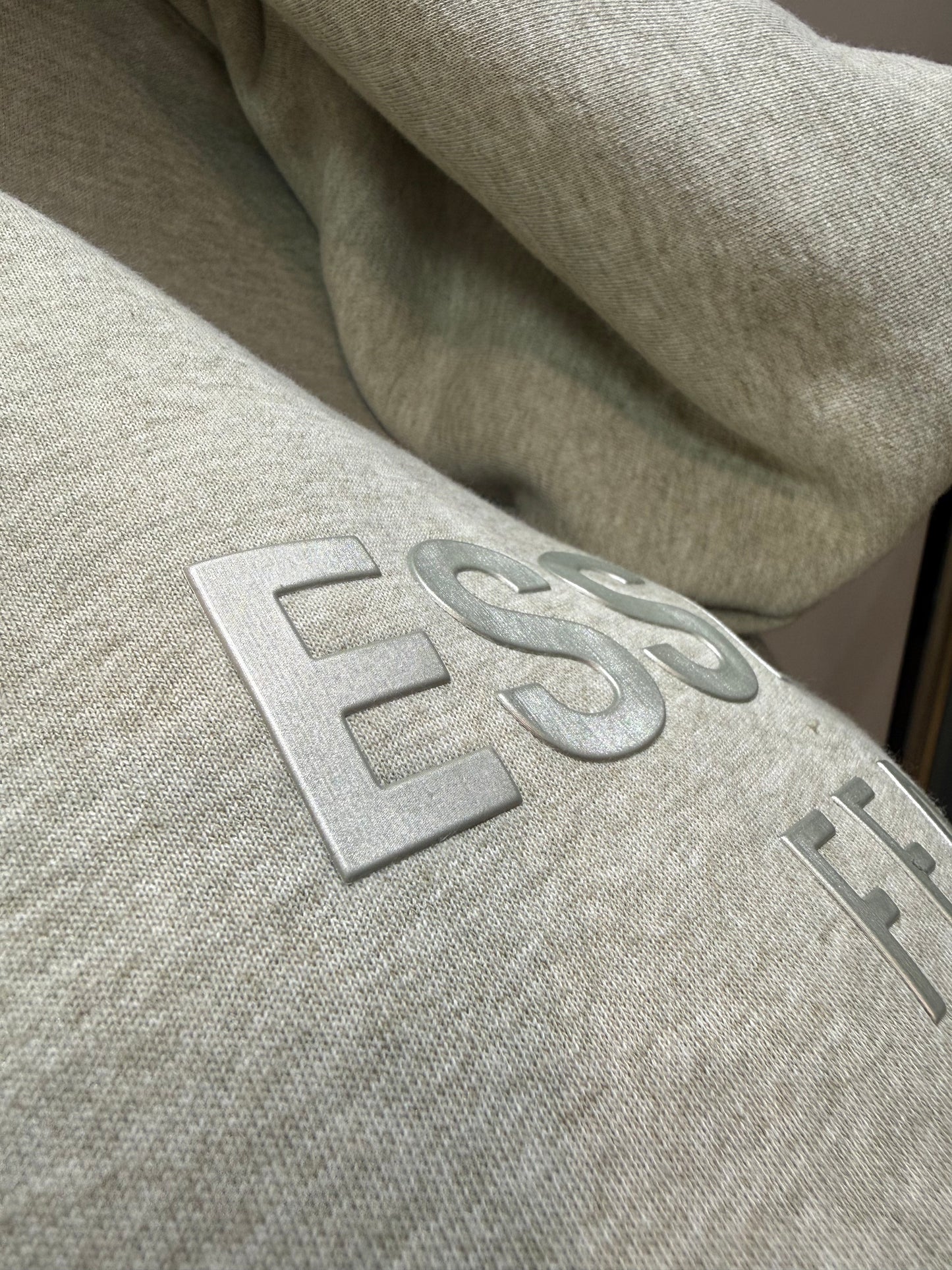 AMBERELLE SS25 Classic Full Zip Hoodie in gray